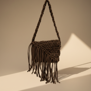 Bolso de crochet chocolate fornalutx
