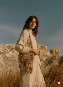 Bolso de crochet fornalutx beig