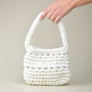 Bolso de crochet saquet